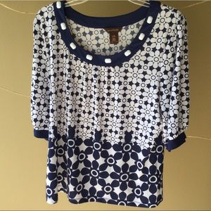 Multiples pullover blouse